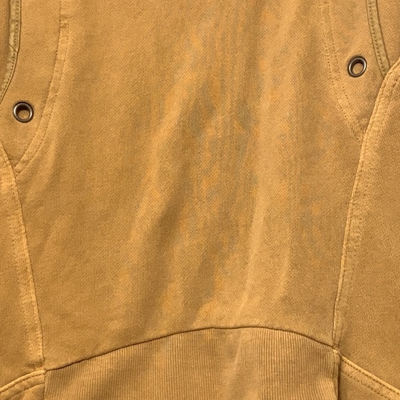 Free People Mustard Utility Jacket, Size S - Picture 3 of 5